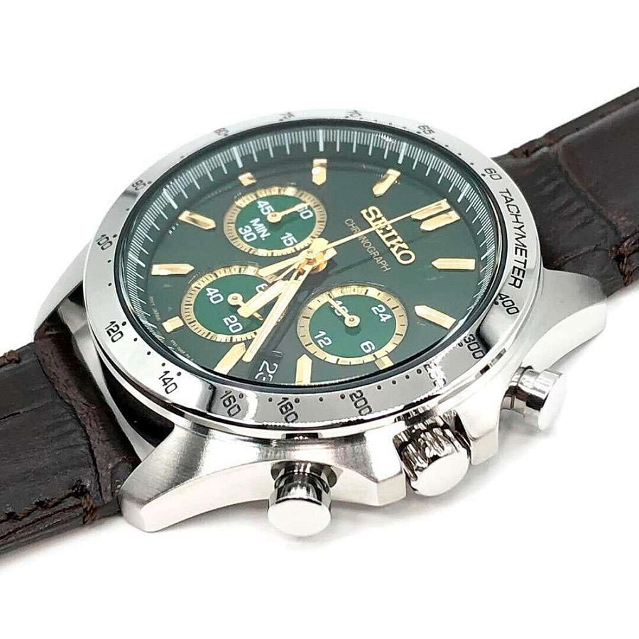Часы Seiko Spirit Chronograph SBTR017 — кварцевые, Япония, мужские