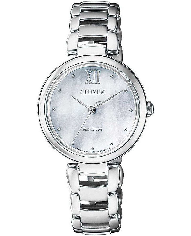 Часы Citizen Elegance EM0530-81D — женские, перламутровый