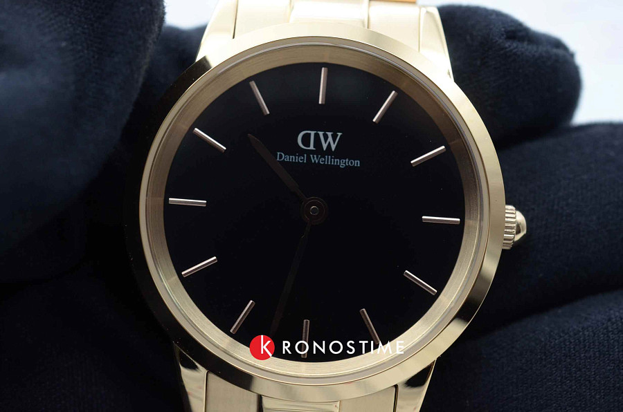 Часы Daniel Wellington Iconic Link DW00100212 — женские, сталь c pvd покрытием