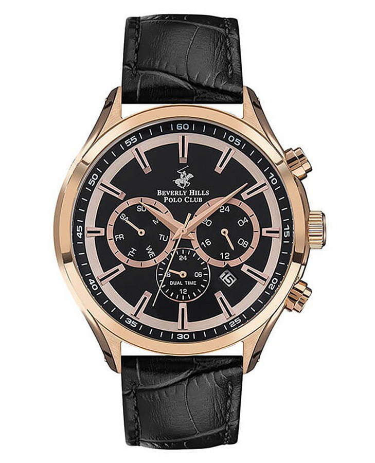 Часы Beverly Hills Polo Club BP3112X.451 — мужские, черный