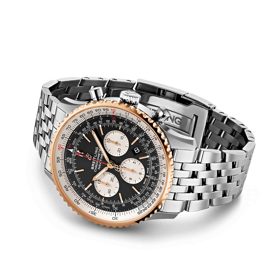 Часы Breitling Navitimer B01 Chronograph 46 UB0127211B1A1 — металл сталь золото, Швейцария