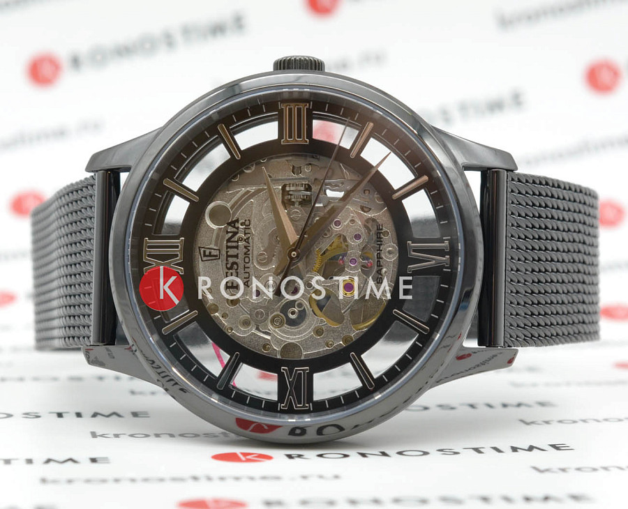 Часы Festina Automatic F20535/1 — механические, сталь металл