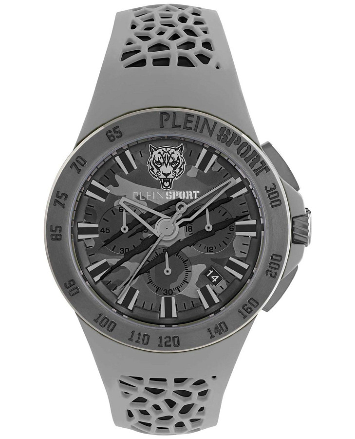 Часы Plein Sport Thunderstorn Chrono PSABA0523 — мужские, серый