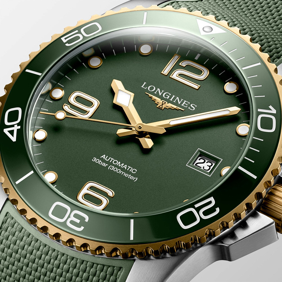 Часы Longines HydroConquest L3.781.3.06.9 — механические, металл сталь