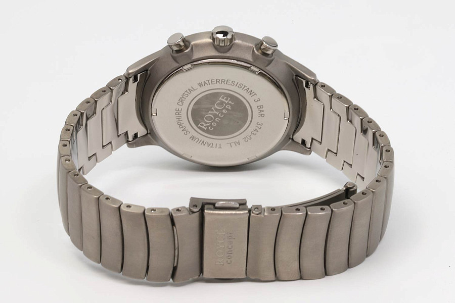 Часы Boccia Titanium Circle-Oval 3743-02 — титановый, мужские