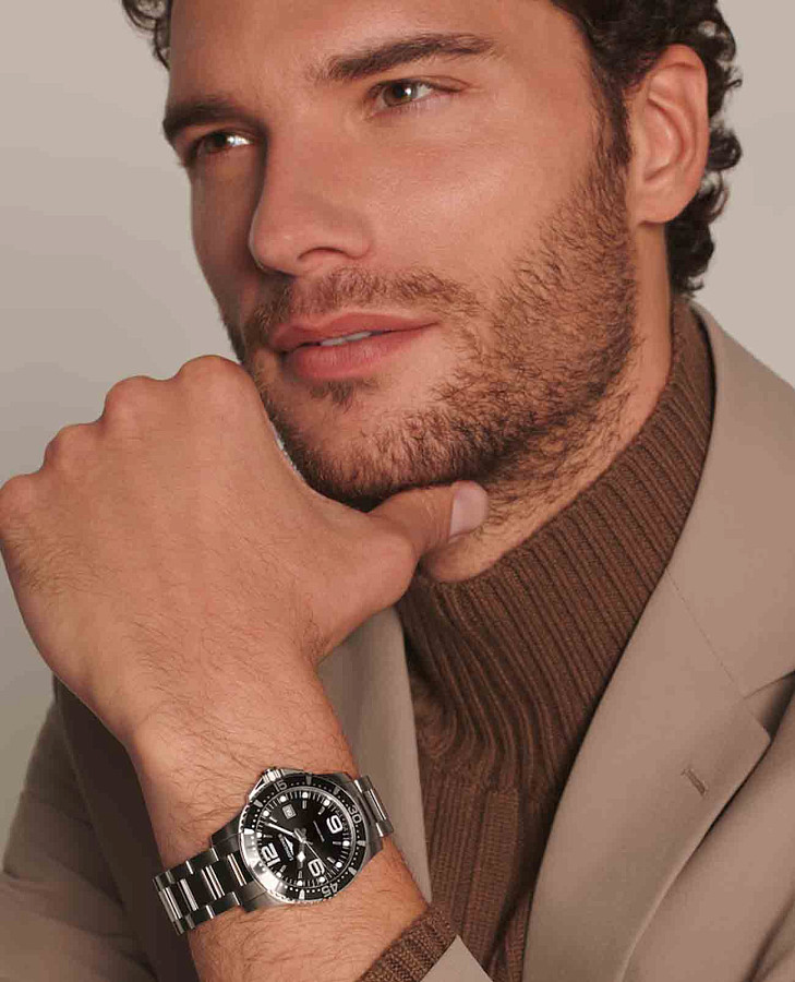 Часы Longines HydroConquest L3.730.4.56.6 — артикул L37304566