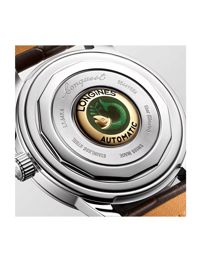 Часы Longines Conquest Heritage L1.649.4.72.0 — металл сталь, Швейцария