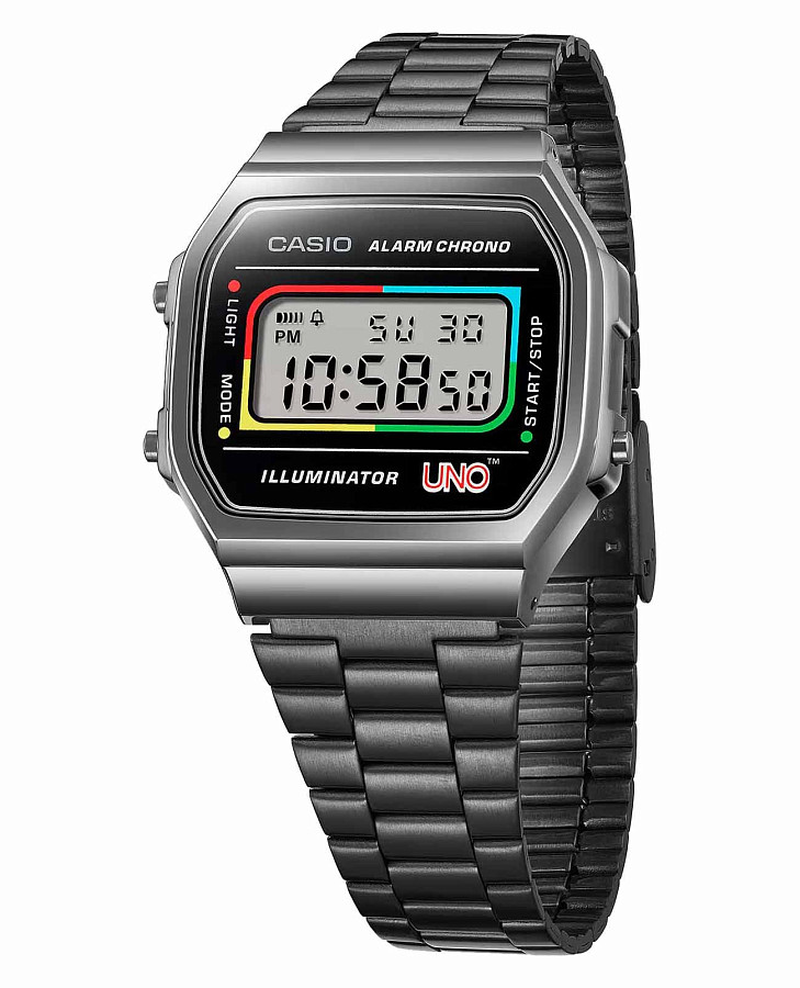 Часы Casio Vintage A168WEUC-1A — Япония, кварцевые