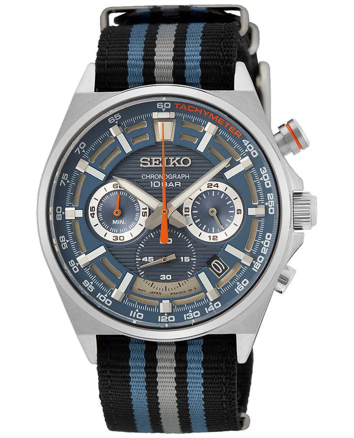 Часы Seiko Conceptual Series Sports SSB409P1 — мужские, синий