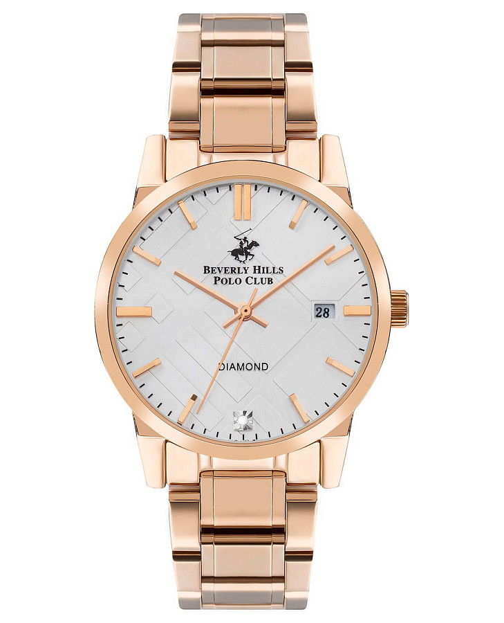 Часы Beverly Hills Polo Club BP3398C.430 — женские, серебристый