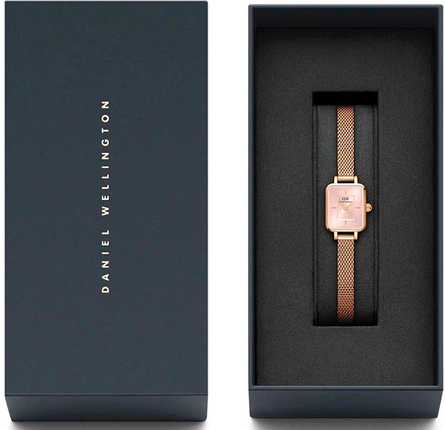 Часы Daniel Wellington Quadro Mini Melrose Blush DW00100650 — артикул DW00100650