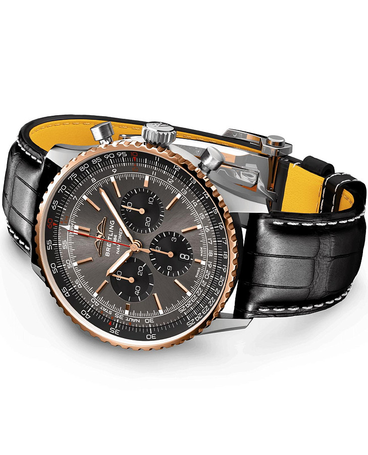 Часы Breitling Navitimer B01 Chronograph 41 UB01371A1B1P1 — сталь металл, Швейцария