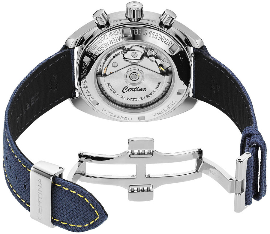 Часы Certina DS-2 C024.462.18.041.00 — металл сталь, Швейцария