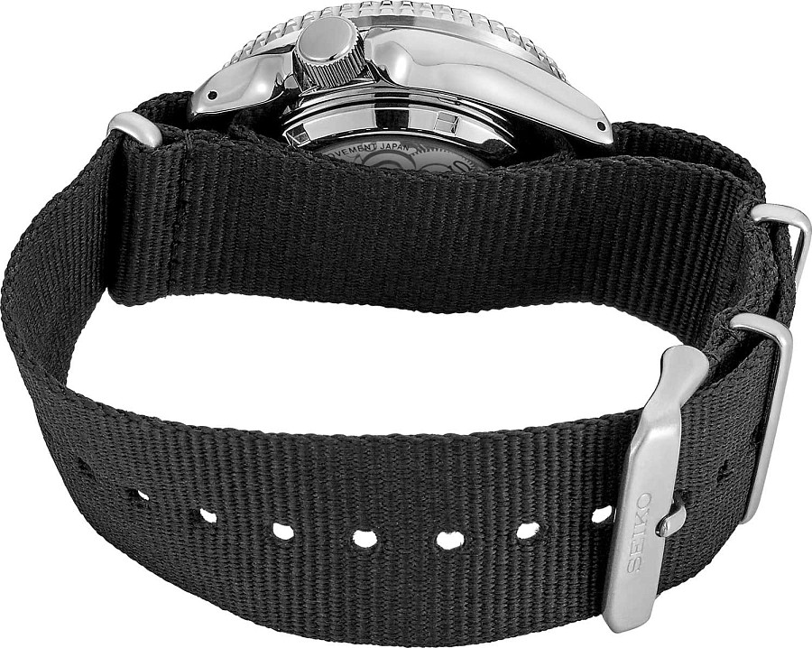 Часы Seiko 5 Sports SRPD89 — черный, сталь металл