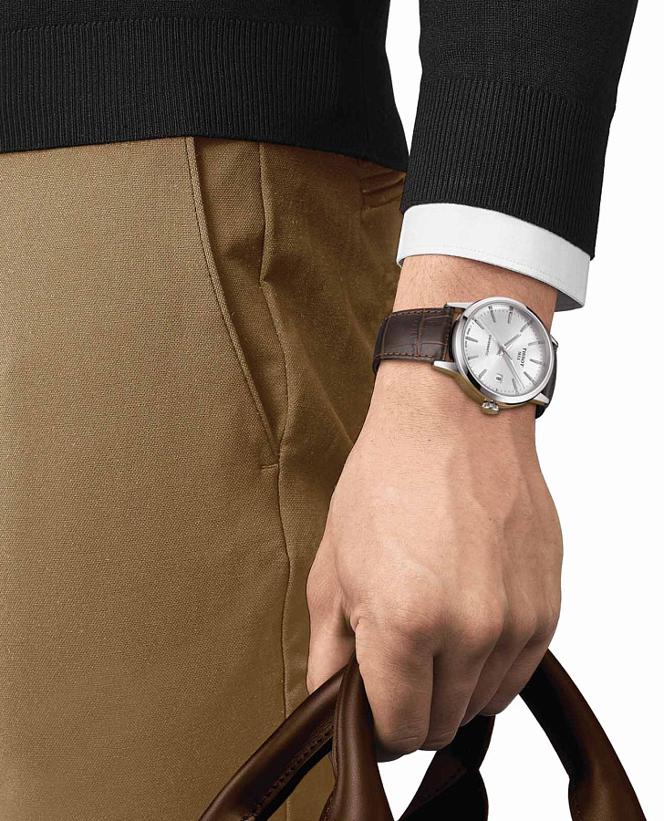 Часы Tissot Classic Dream Swissmatic T129.407.16.031.00 — механические, сталь металл