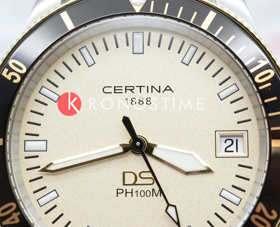 Часы Certina DS PH100M Gent C044.410.21.030.00 — нержавеющая сталь, мужские