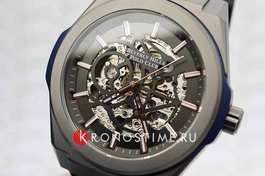 Часы Beverly Hills Polo Club BP3315X.061 — механические, сталь металл