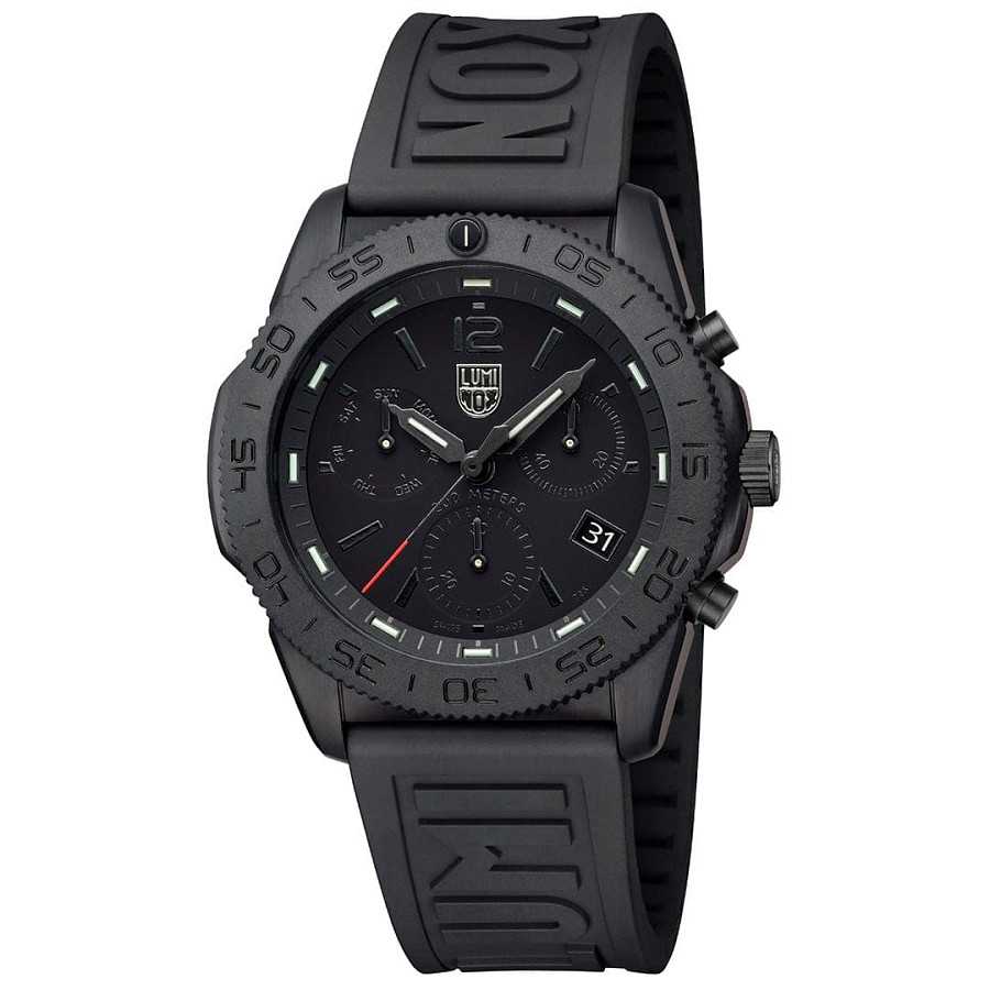 Часы Luminox Pacific Diver Chronograph XS.3141.BO.1 — кварцевые, металл сталь