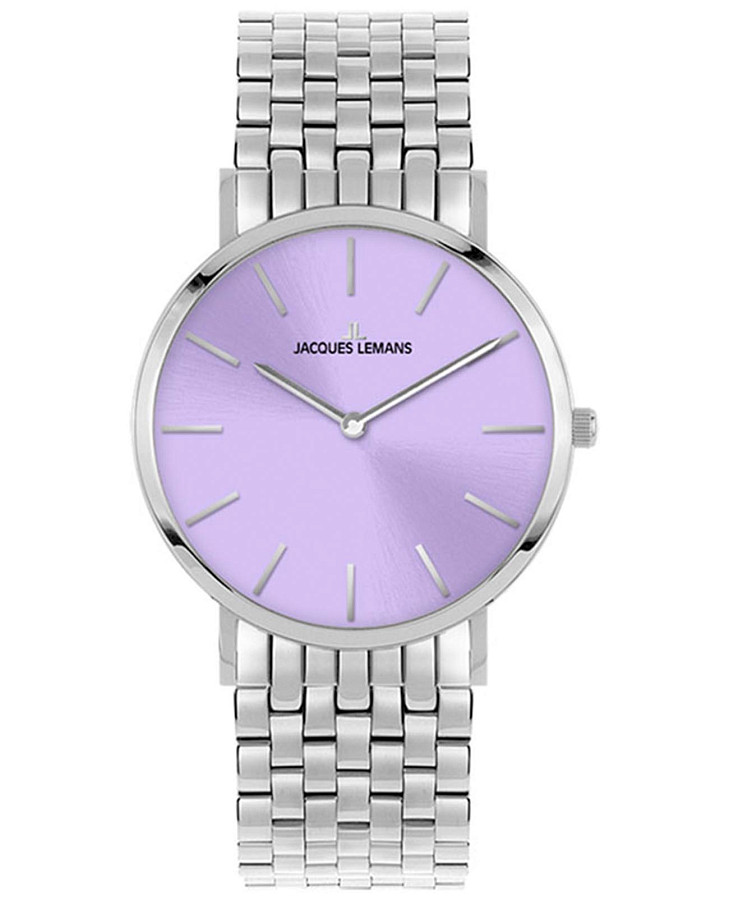 Часы Jacques Lemans Classic 1-2172L — женские, фиолетовый