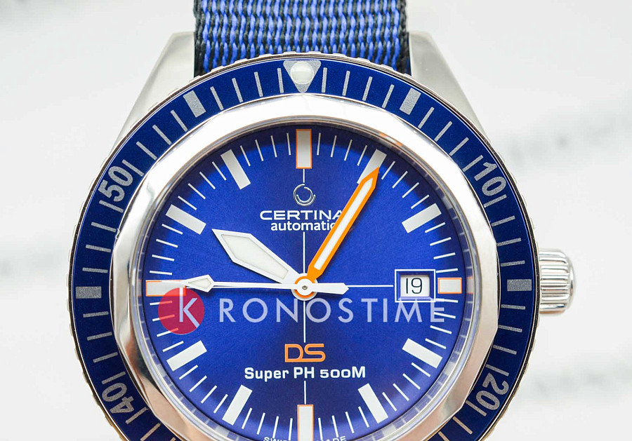 Часы Certina DS Super PH500M C037.407.18.040.10 — сталь металл, Швейцария