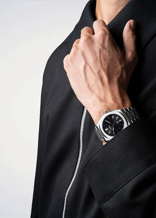 Часы D1 Milano Ultra Thin UHBJ01 — кварцевые, металл сталь