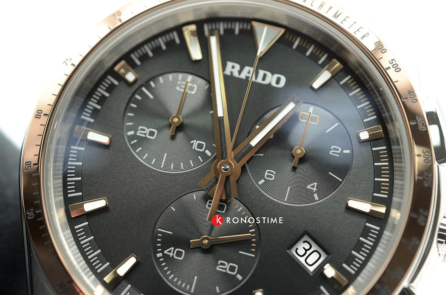 Часы Rado Hyperchrome Chronograph R32259163 — мужские, нержавеющая сталь