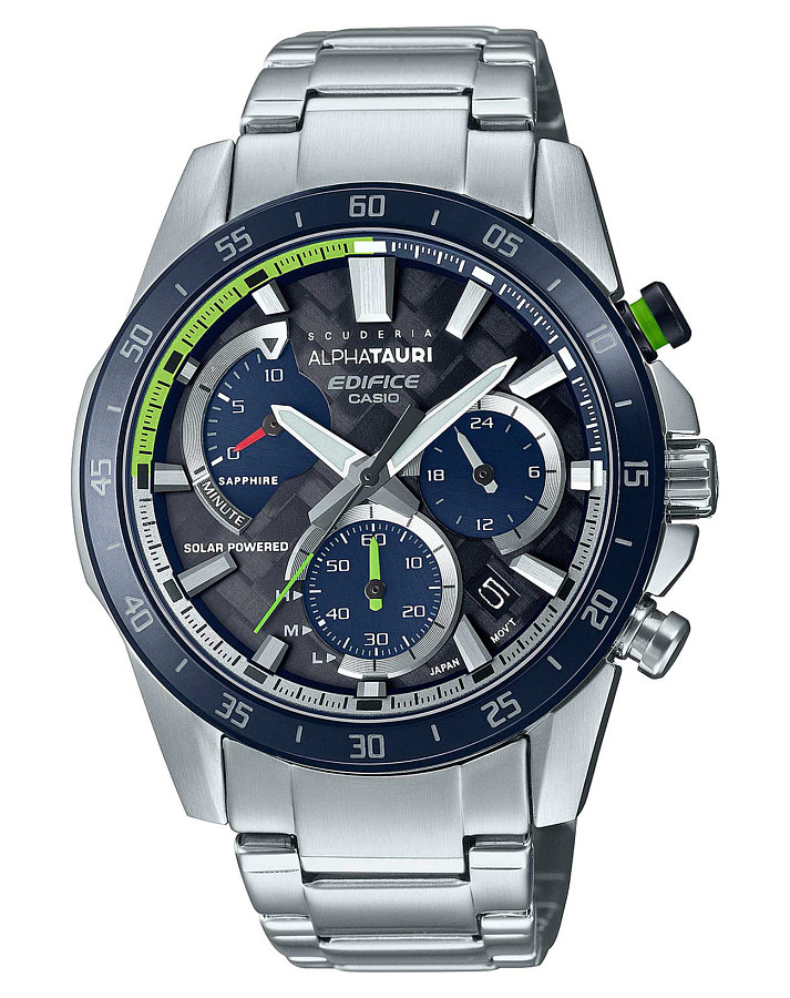 Часы Casio Edifice Scuderia AlphaTauri Limited Edition EFS-S580AT-1A — мужские, черный