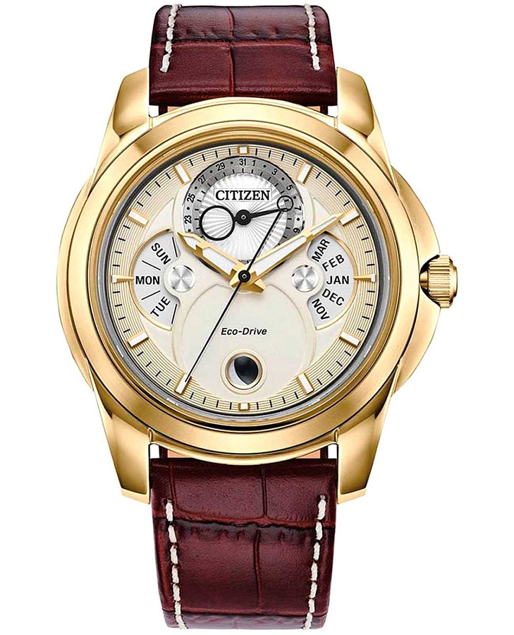 Часы Citizen Eco-Drive BU0082-06P — мужские, золотой