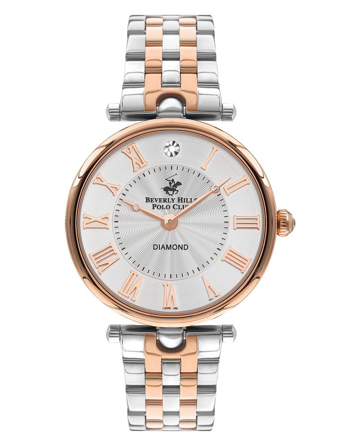 Часы Beverly Hills Polo Club BP3335X.530 — женские, серебристый