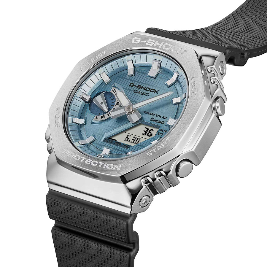 Часы Casio G-Shock GBM-2100A-1A2 — сталь, Япония