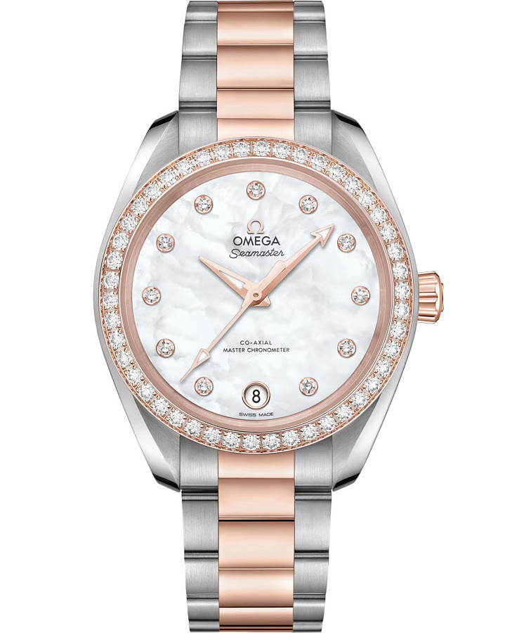 Часы Omega Seamaster Aqua Terra 220.25.34.20.55.001 — женские, золотой