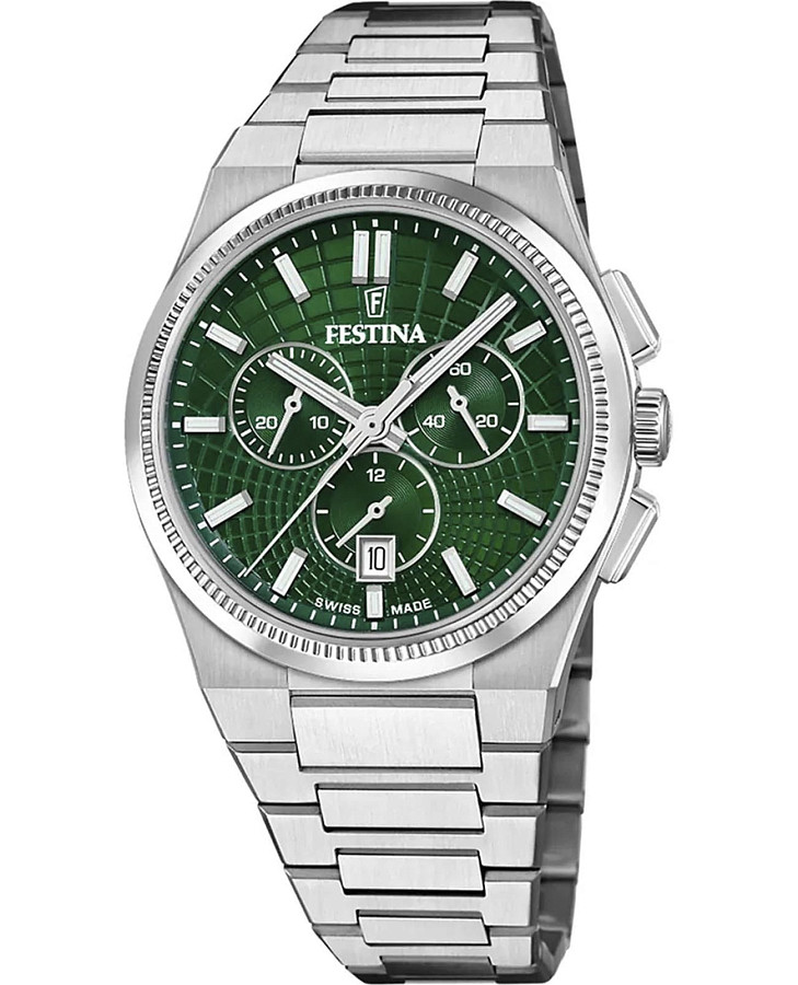 Часы Festina Rive F20059/3 — женские, зеленый