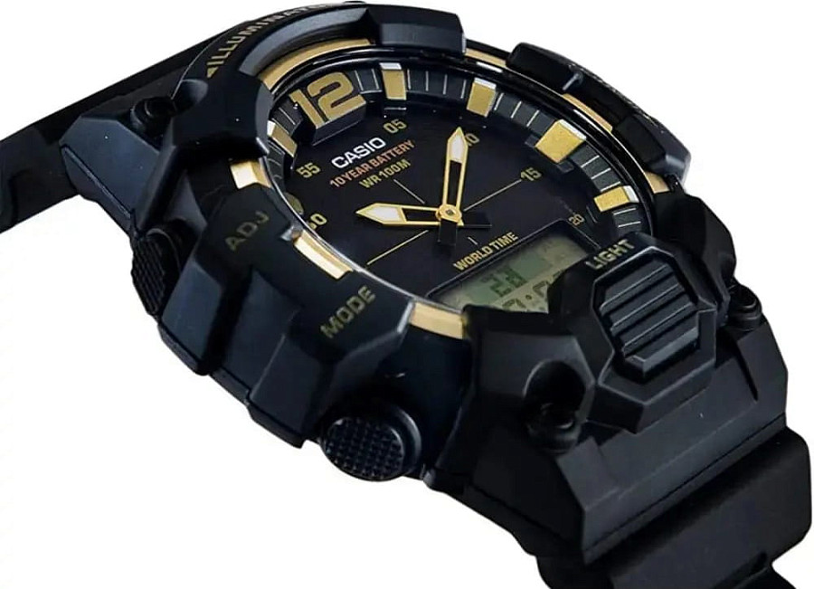 Часы Casio Collection HDC-700-9AVDF (HDC-700-9A) — мужские, черный