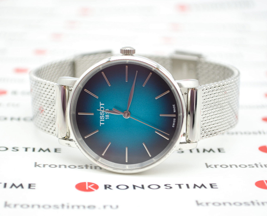 Часы Tissot Everytime Lady T143.210.11.091.00 — кварцевые, сталь металл