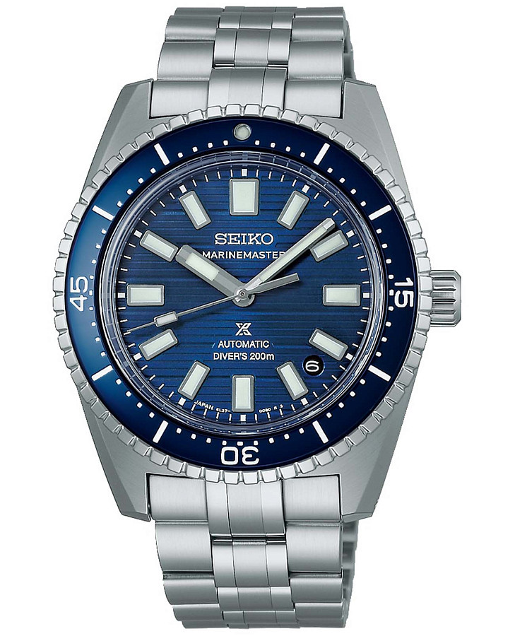 Часы Seiko Prospex Marinemaster SJE119 — мужские, синий