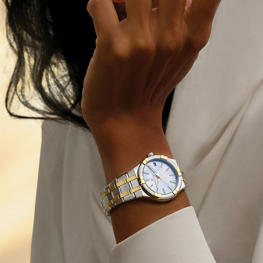 Часы Maurice Lacroix Aikon Quartz AI1106-PVY13-170-1 — кварцевые, сталь металл