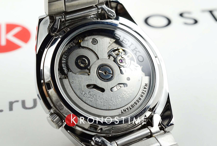 Часы Seiko 5 SNKL51K1 — мужские, нержавеющая сталь