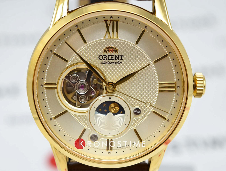 Часы Orient Sun And Moon RA-AS0010S (RN-AS0010S) — металл сталь, Япония