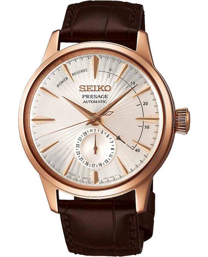 Часы Seiko Presage SARY132 — мужские, шампань