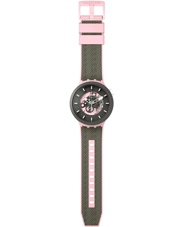 Часы Swatch Big Bold Biosourced Lacquered SB05P100 — кварцевые, пластик
