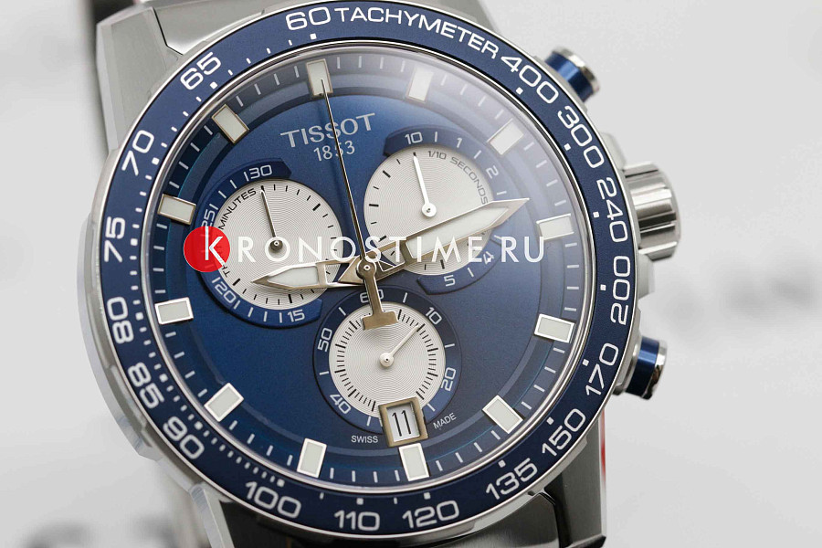 Часы Tissot SuperSport Chrono T125.617.11.041.00 — мужские, нержавеющая сталь 316l