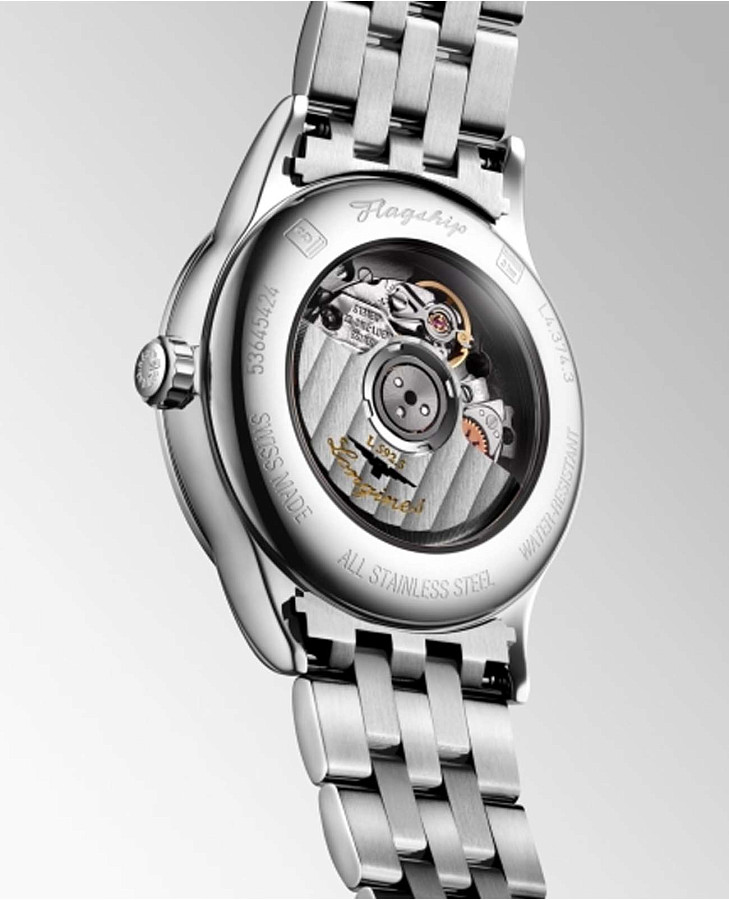 Часы Longines Flagship L4.374.4.59.6 — сталь металл, Швейцария