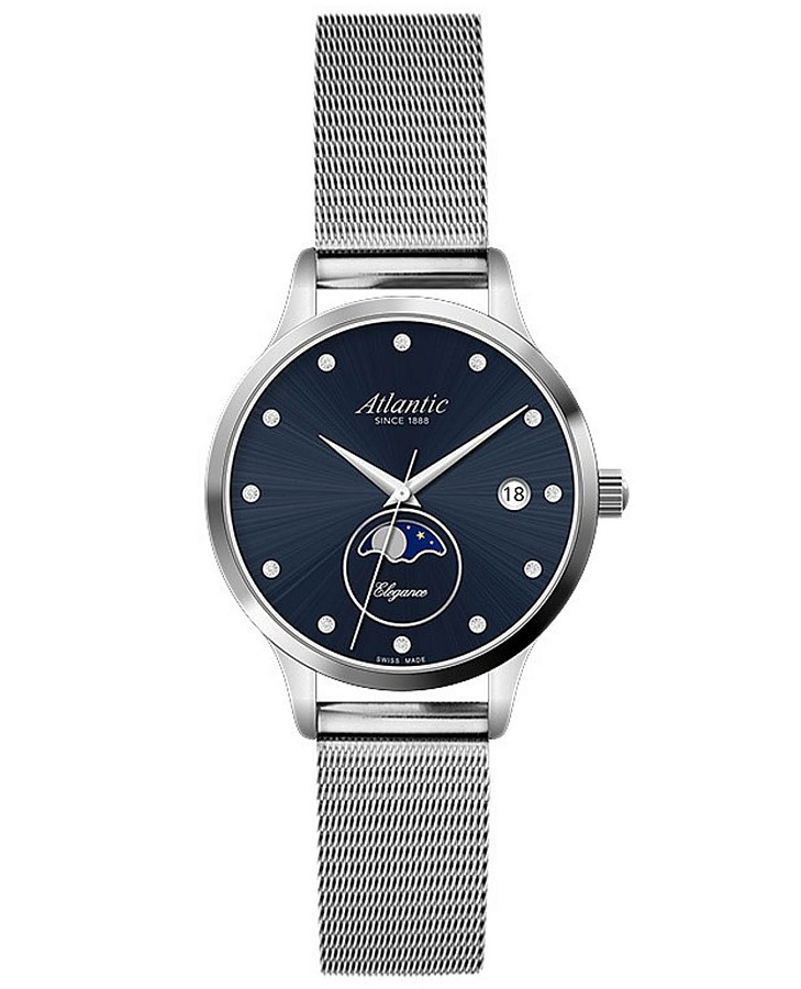 Часы Atlantic Elagance 29040.41.57MB — женские, синий