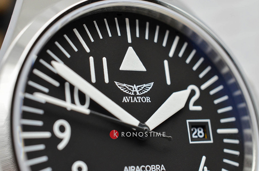 Часы Aviator Airacobra V.1.38.0.315.4 — кожаный, мужские
