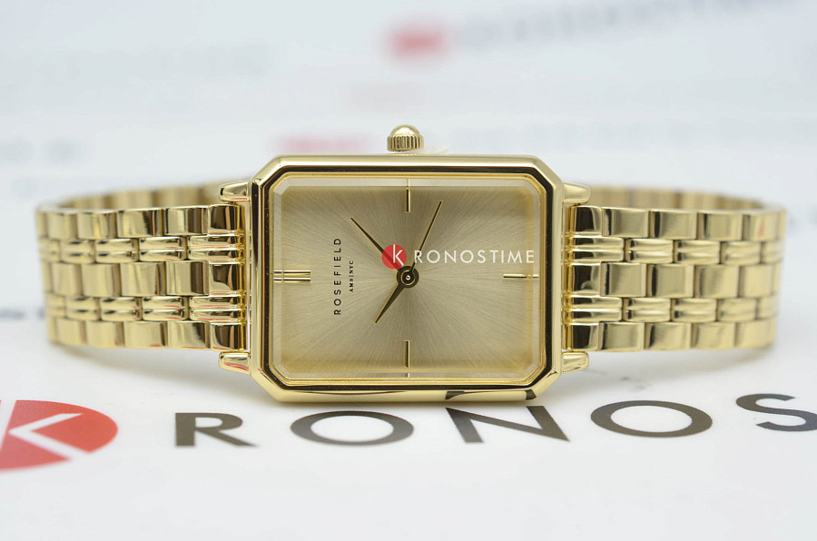 Часы Rosefield The Octagon OCGSG-O65 — сталь c pvd покрытием, женские