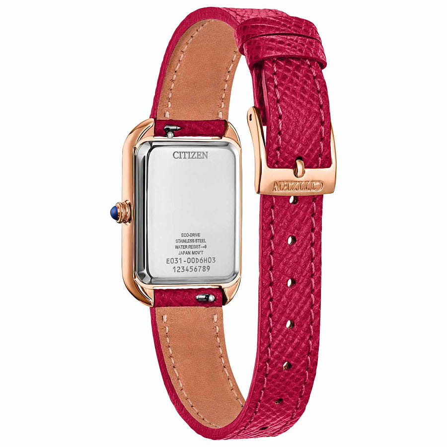 Часы Citizen Eco-Drive EM1193-08D — металл сталь, Япония