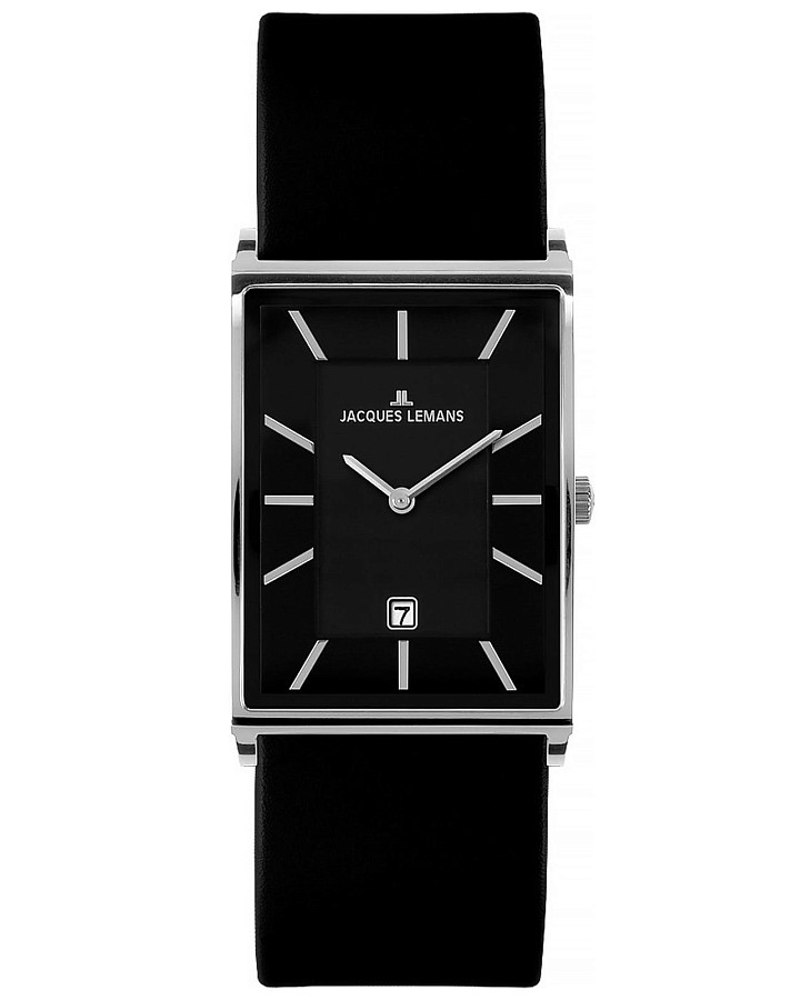 Часы Jacques Lemans York 1-1602A — мужские, серебристый