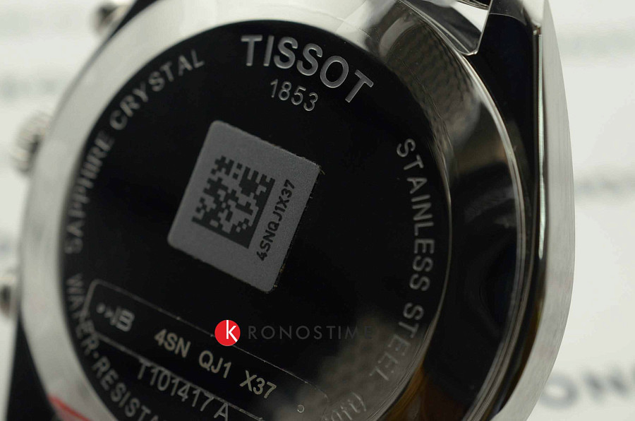 Часы Tissot PR 100 Сhronograph T101.417.11.041.00 — кварцевые, Швейцария, мужские