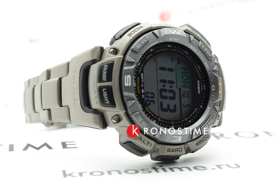 Часы Casio Pro Trek PRG-240T-7E — электронные, пластик