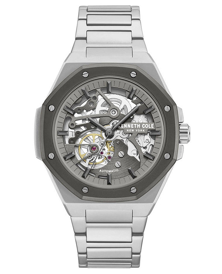Часы Kenneth Cole Automatic KCWGY0058903 — мужские, серый